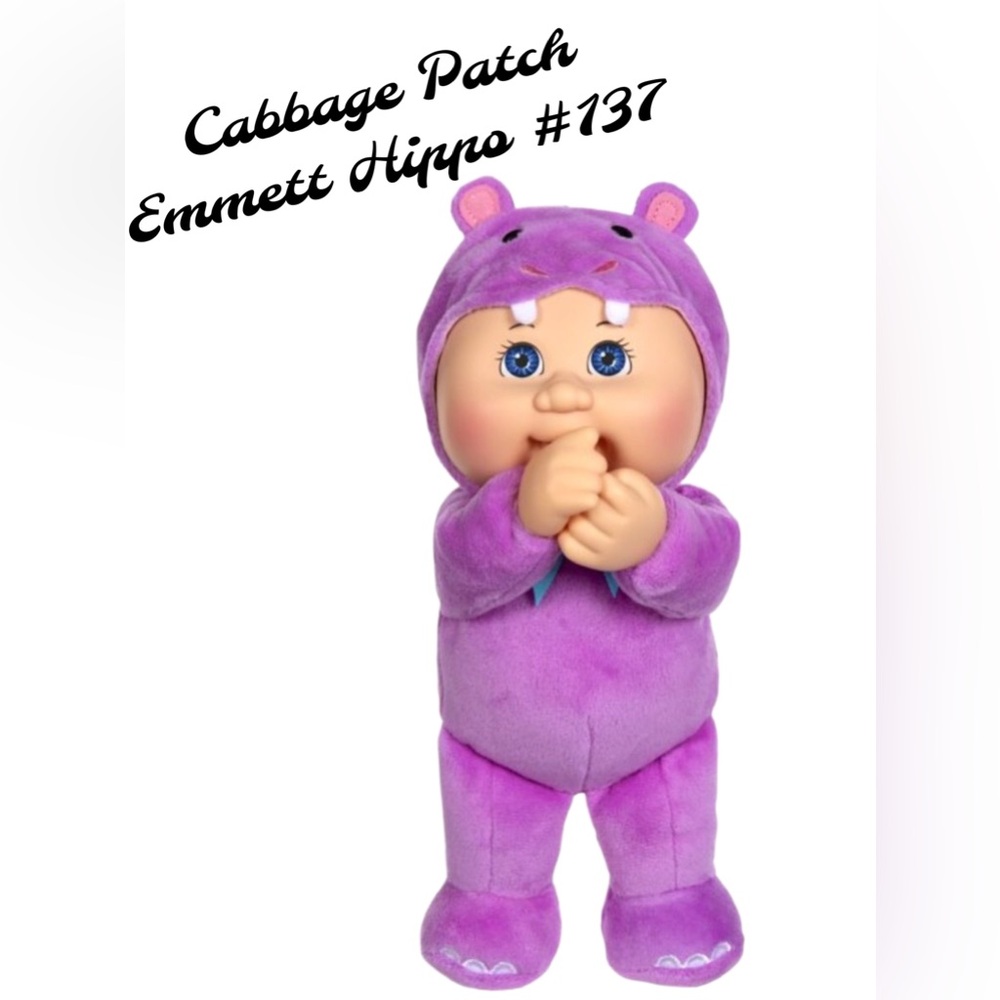 #137 Emmett Hippo Cabbage Patch Kids Cuties